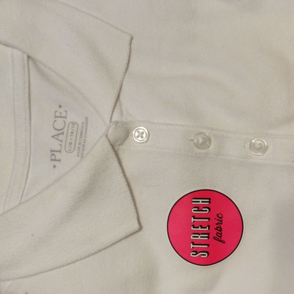 Girls White Uniform Shirts - Picture 2 of 3